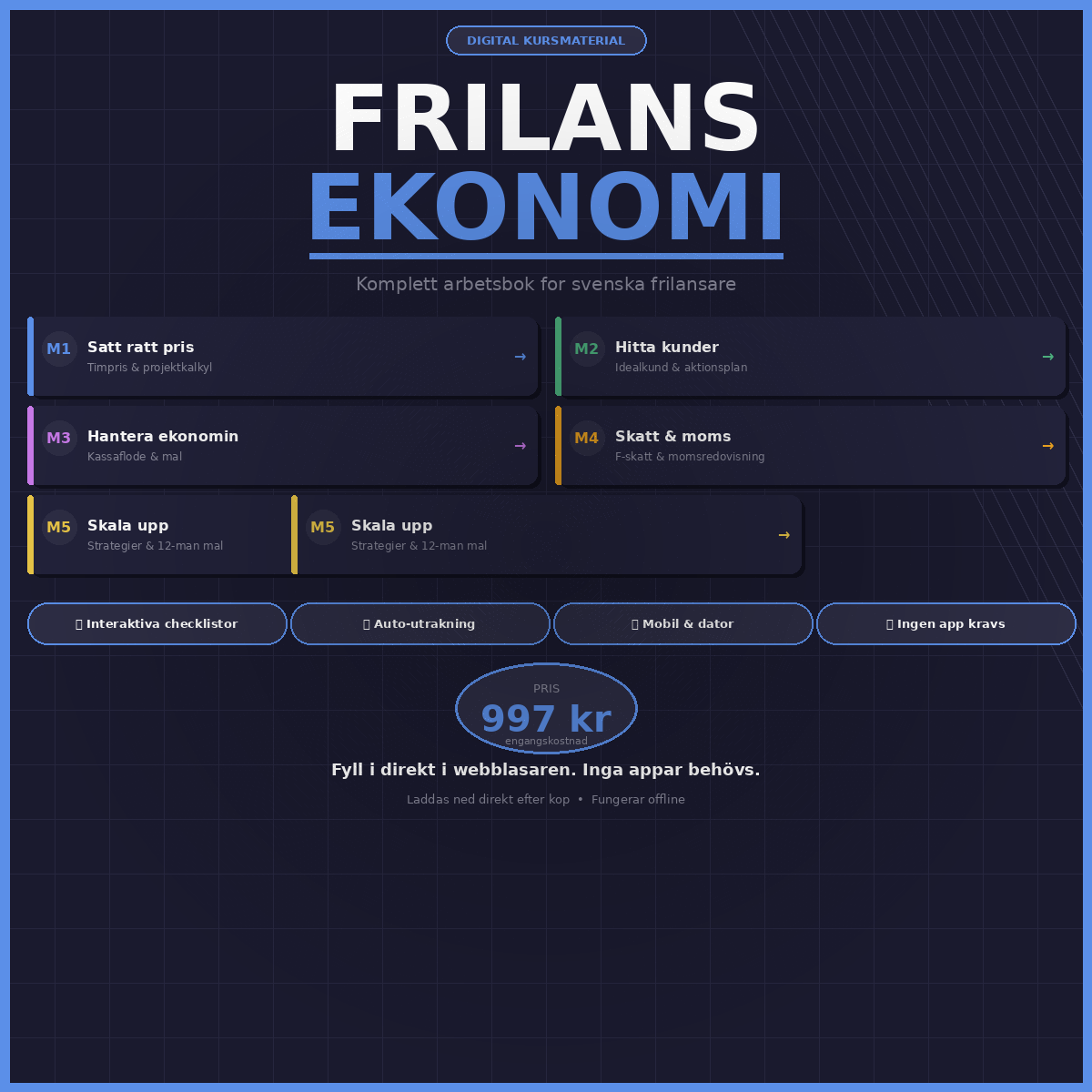 Frilans Ekonomi Kurs